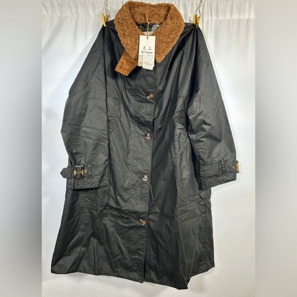 NWT Barbour Malala Wax Jacket - Picture 11 of 14